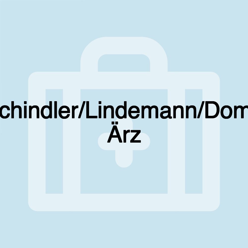 Schindler/Lindemann/Dome Ärz