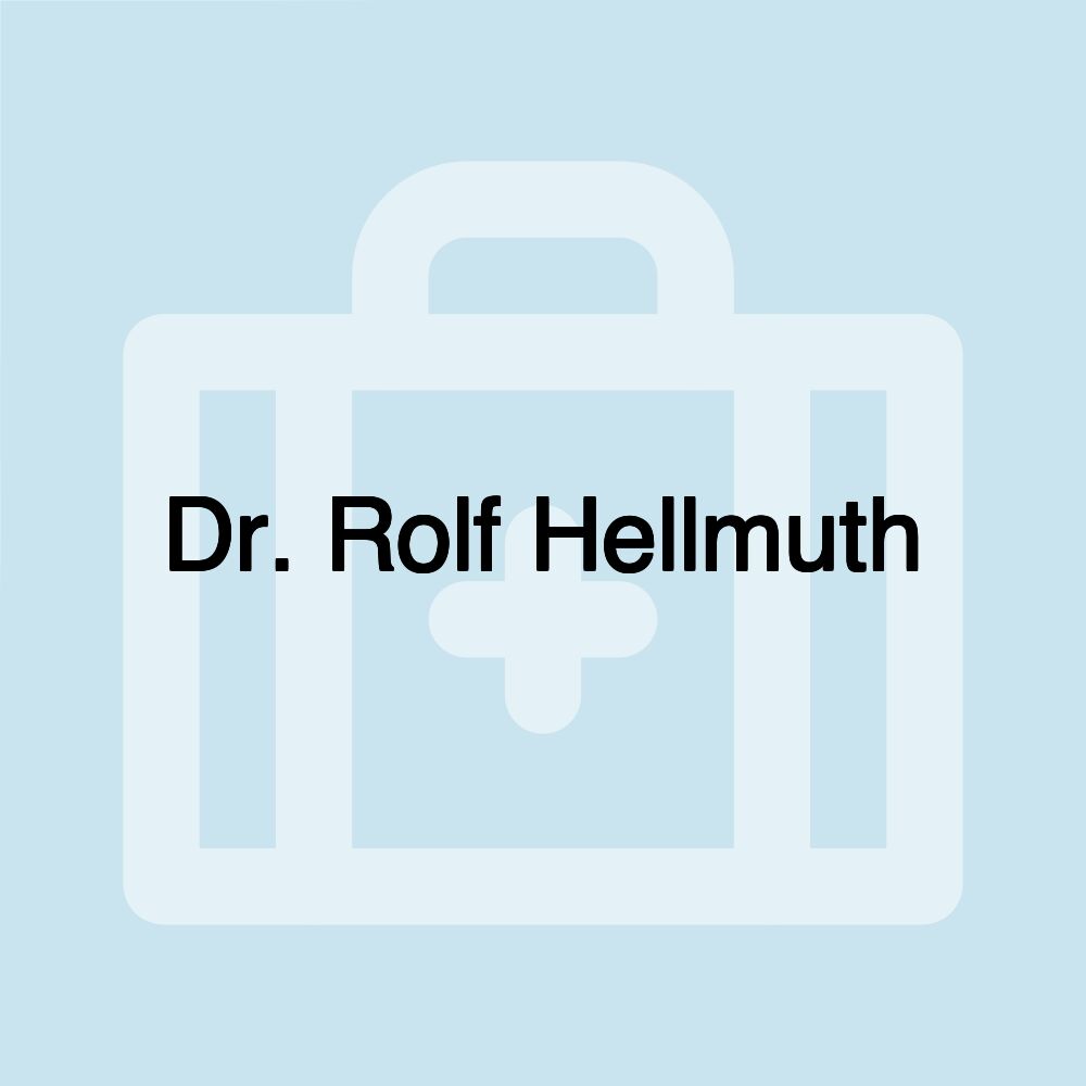 Dr. Rolf Hellmuth