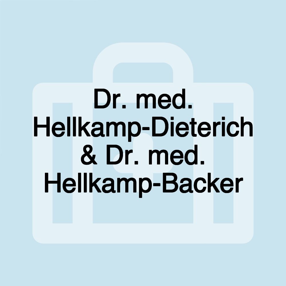 Dr. med. Hellkamp-Dieterich & Dr. med. Hellkamp-Backer