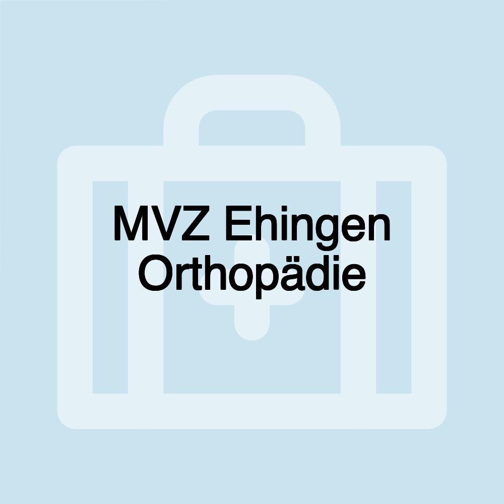 MVZ Ehingen Orthopädie