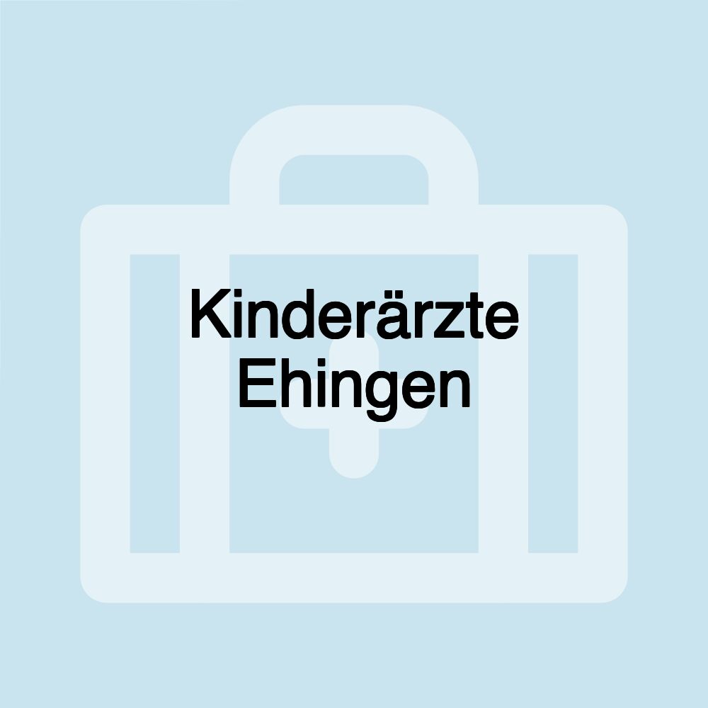 Kinderärzte Ehingen