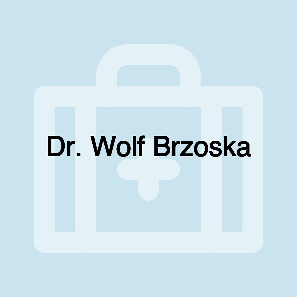 Dr. Wolf Brzoska