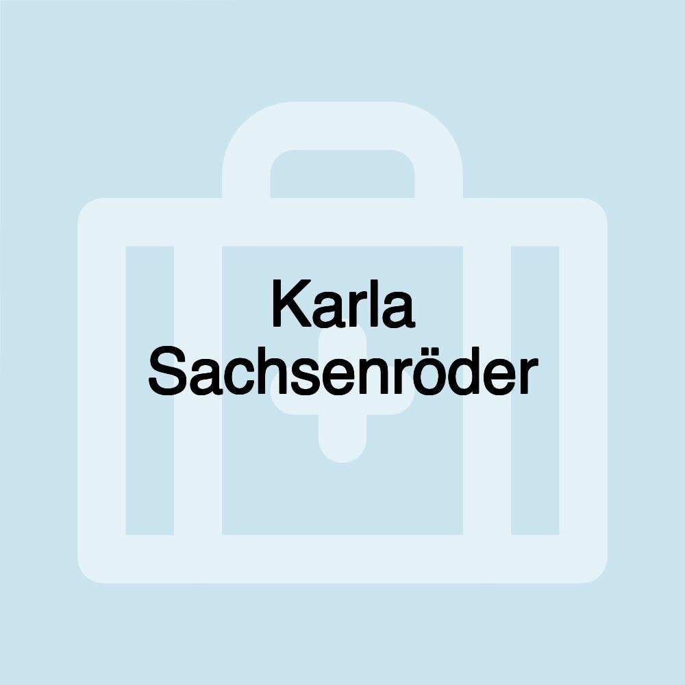 Karla Sachsenröder