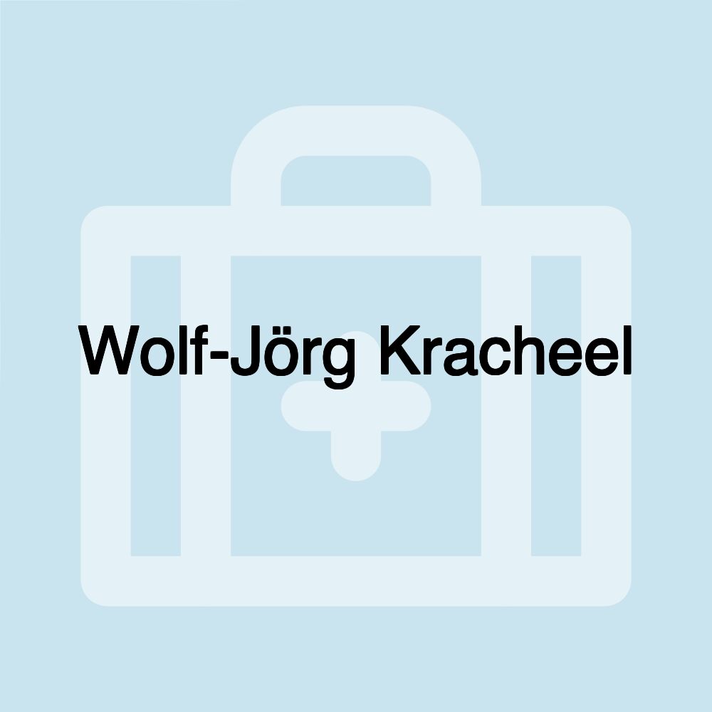 Wolf-Jörg Kracheel