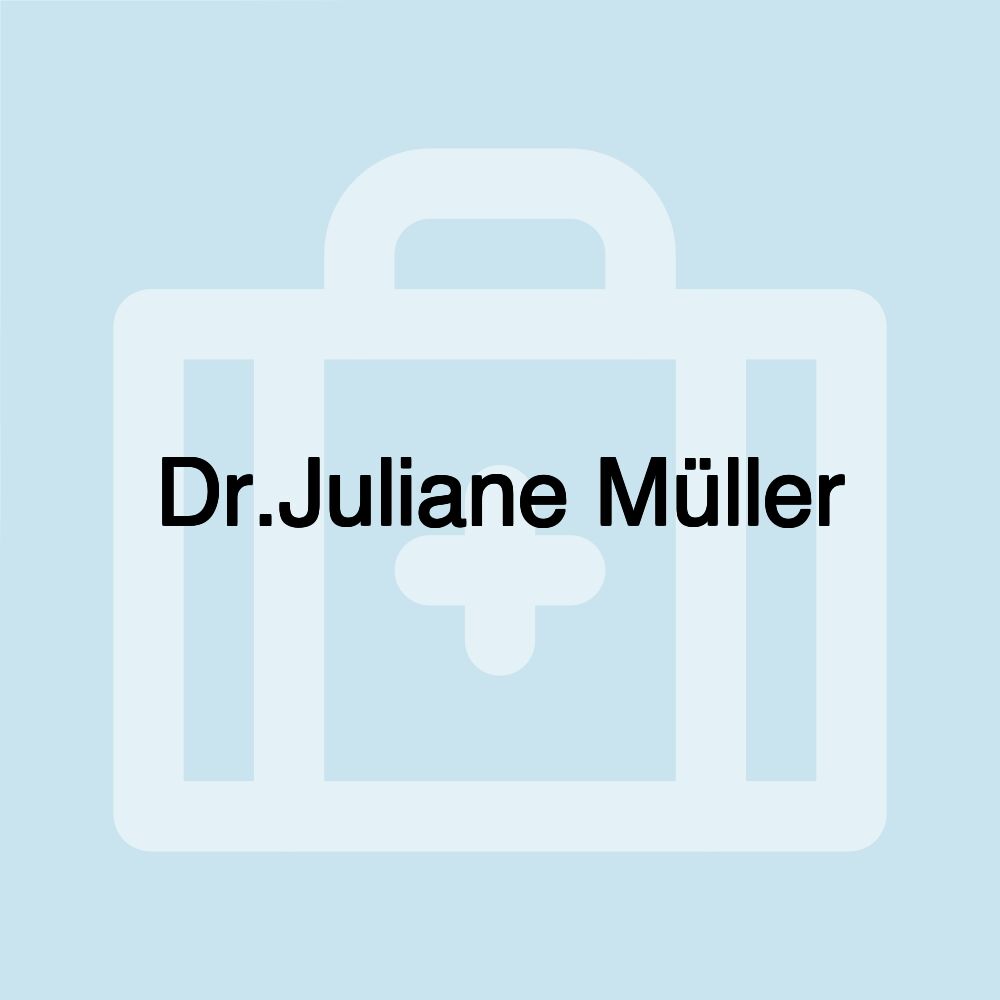 Dr.Juliane Müller