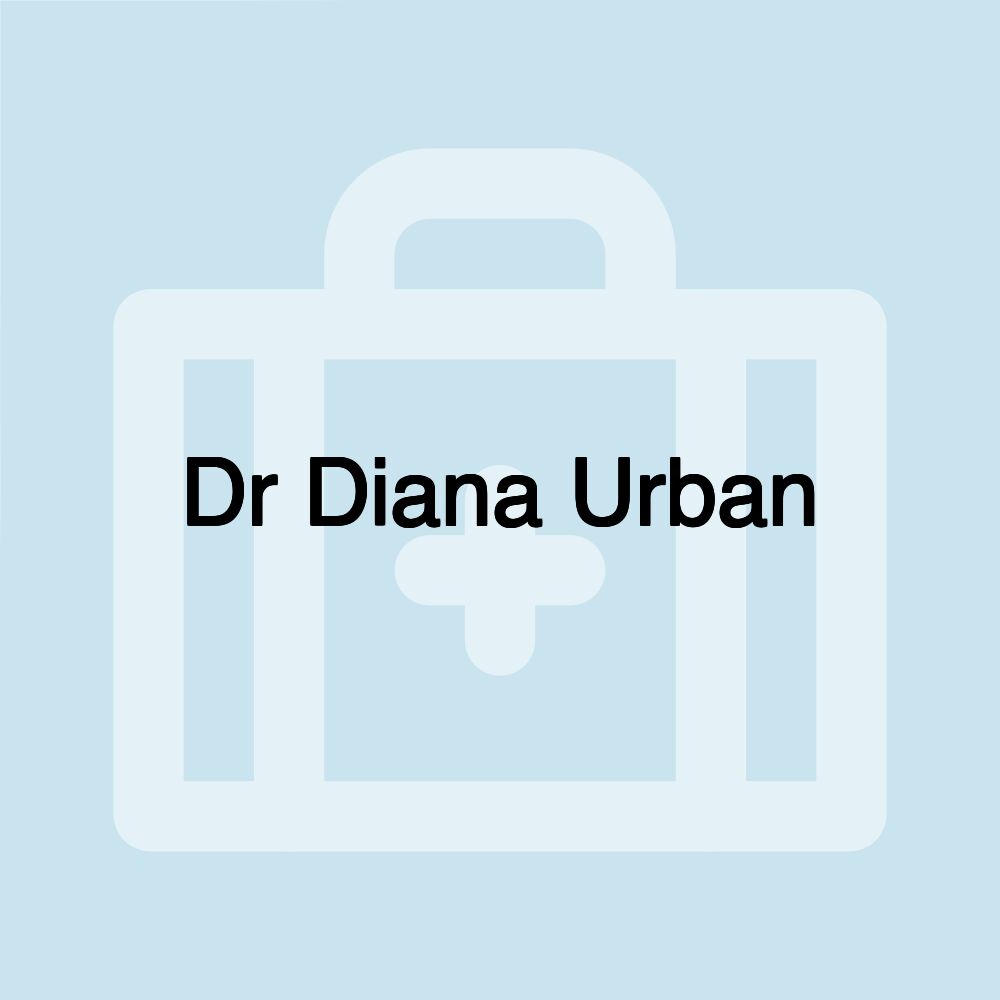 Dr Diana Urban