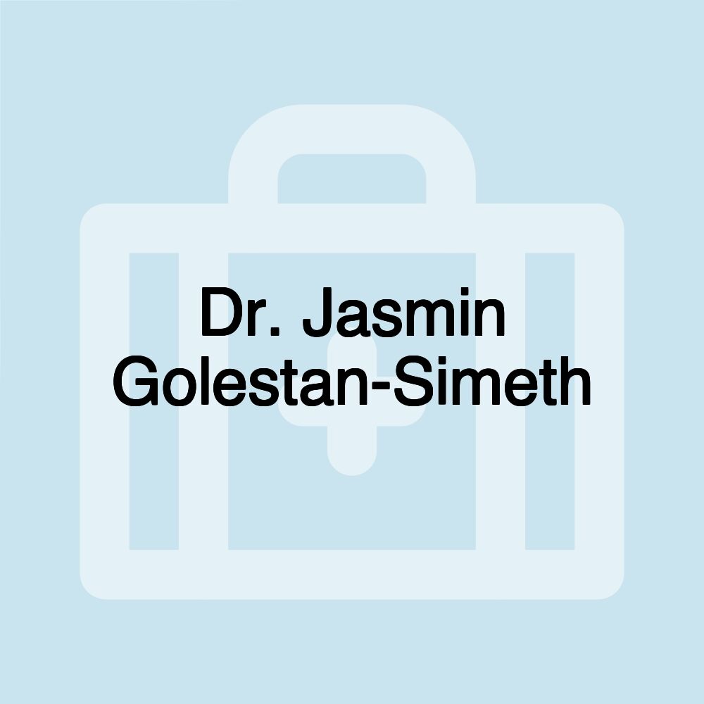 Dr. Jasmin Golestan-Simeth