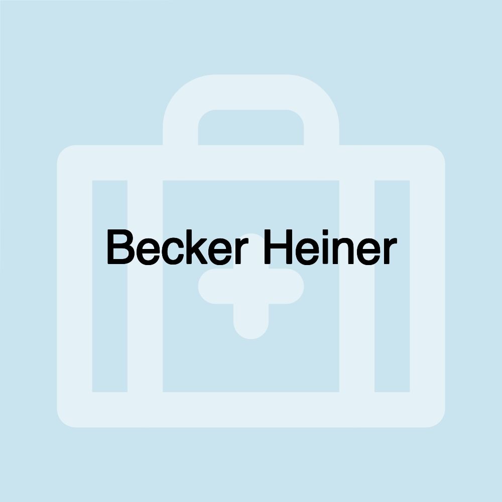 Becker Heiner