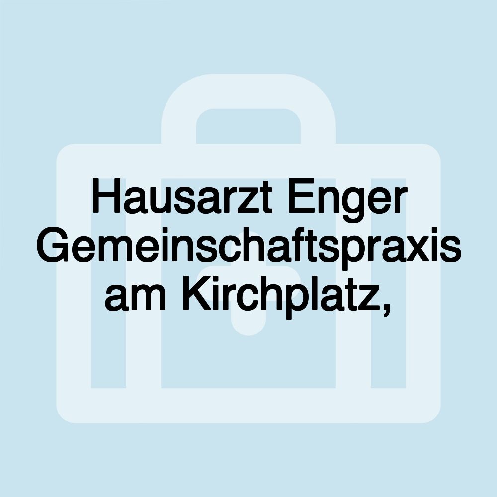 Hausarzt Enger Gemeinschaftspraxis am Kirchplatz,