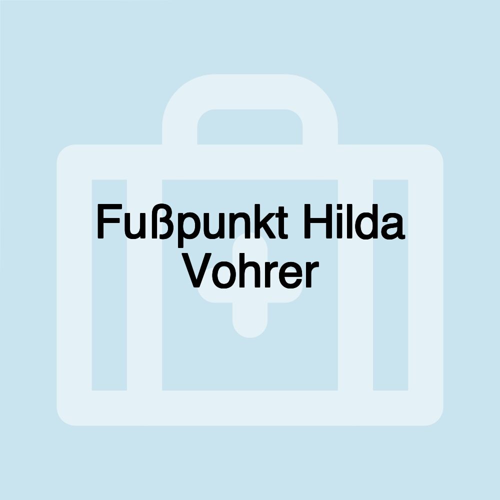 Fußpunkt Hilda Vohrer