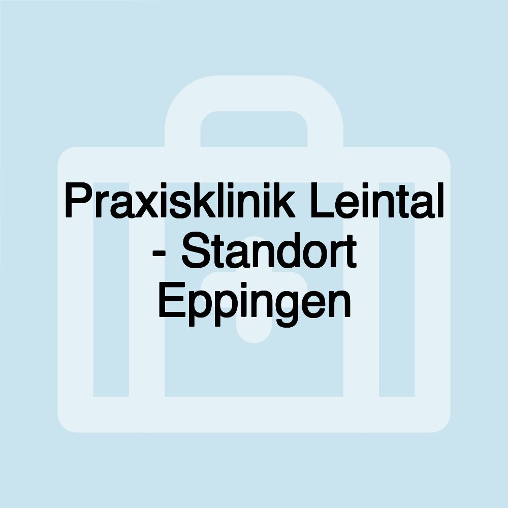 Praxisklinik Leintal - Standort Eppingen