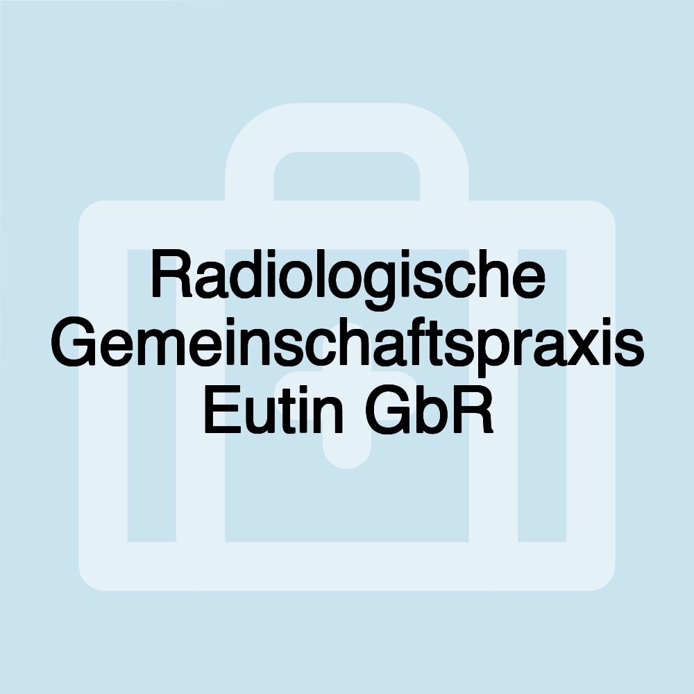 Radiologische Gemeinschaftspraxis Eutin GbR