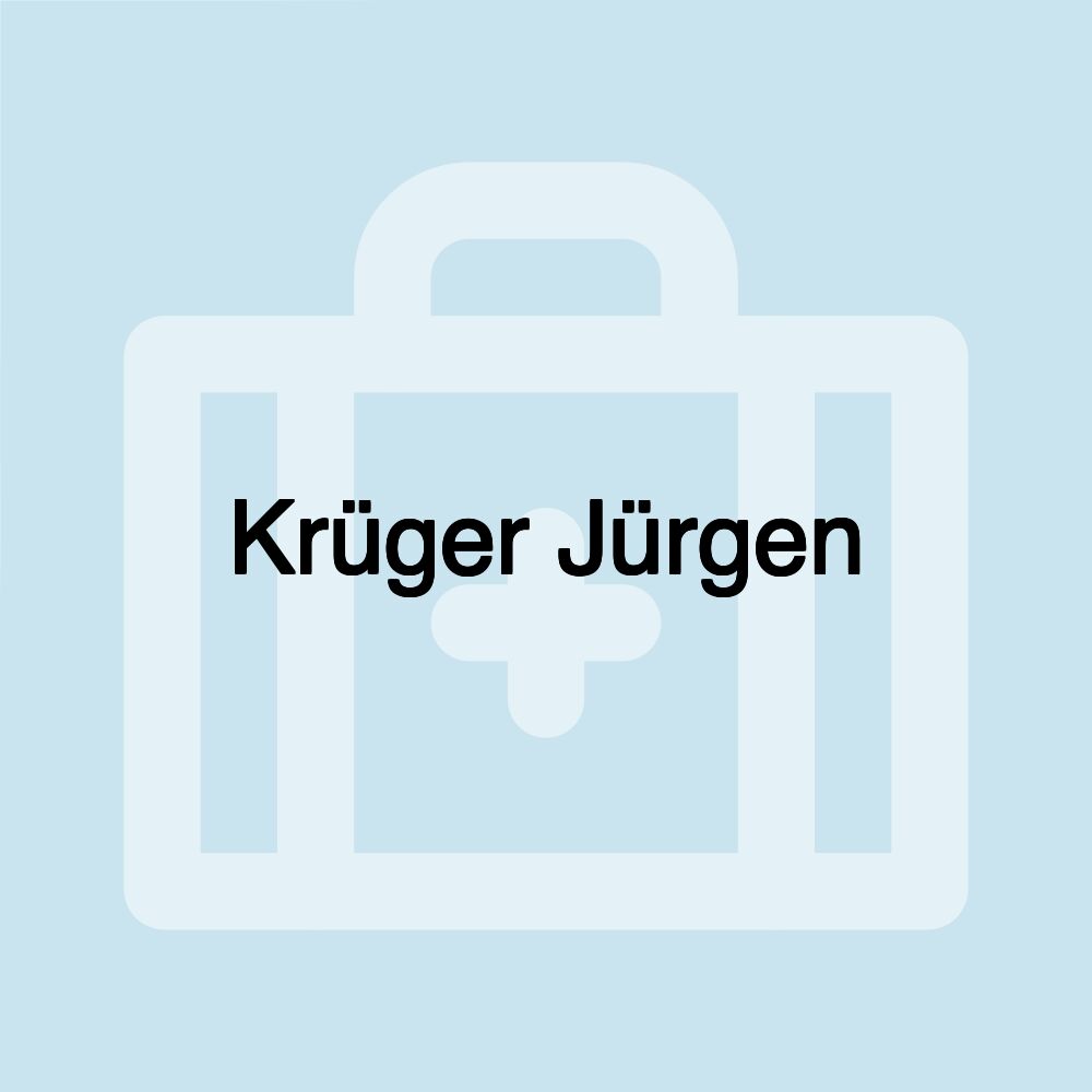 Krüger Jürgen