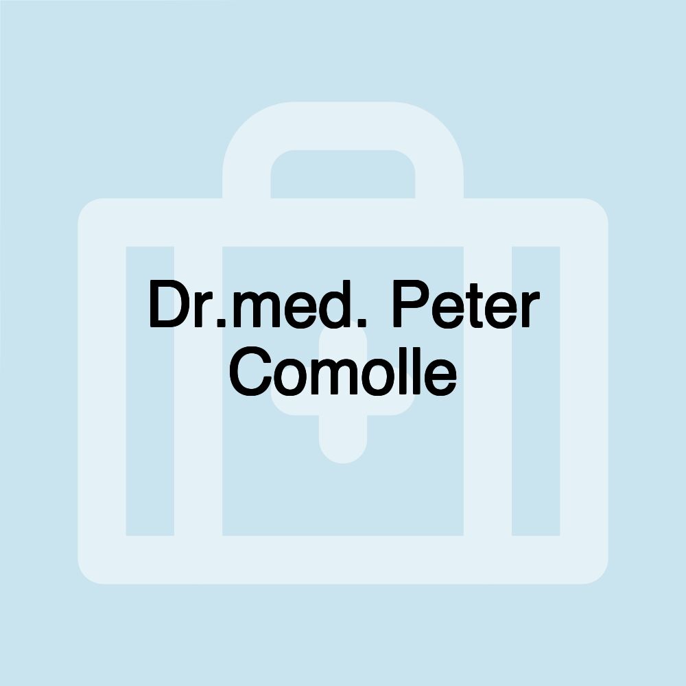 Dr.med. Peter Comolle