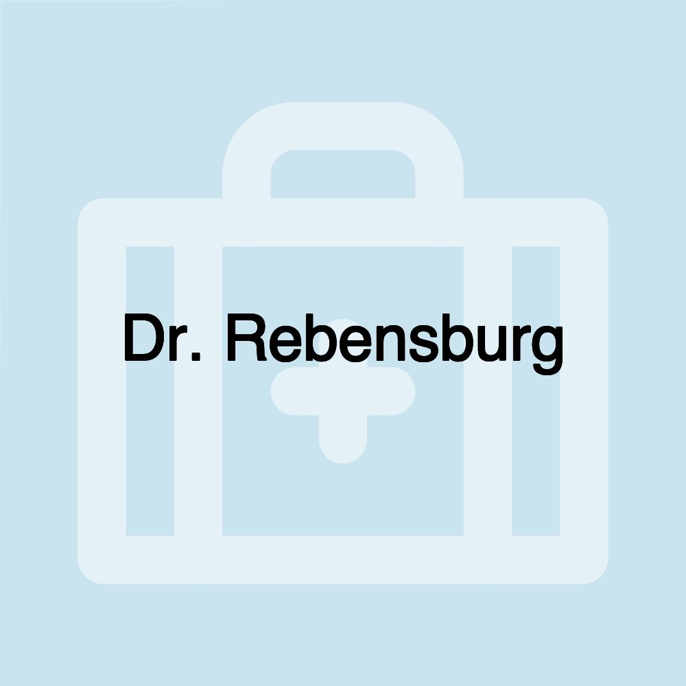 Dr. Rebensburg