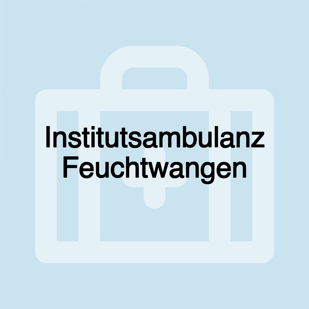 Institutsambulanz Feuchtwangen