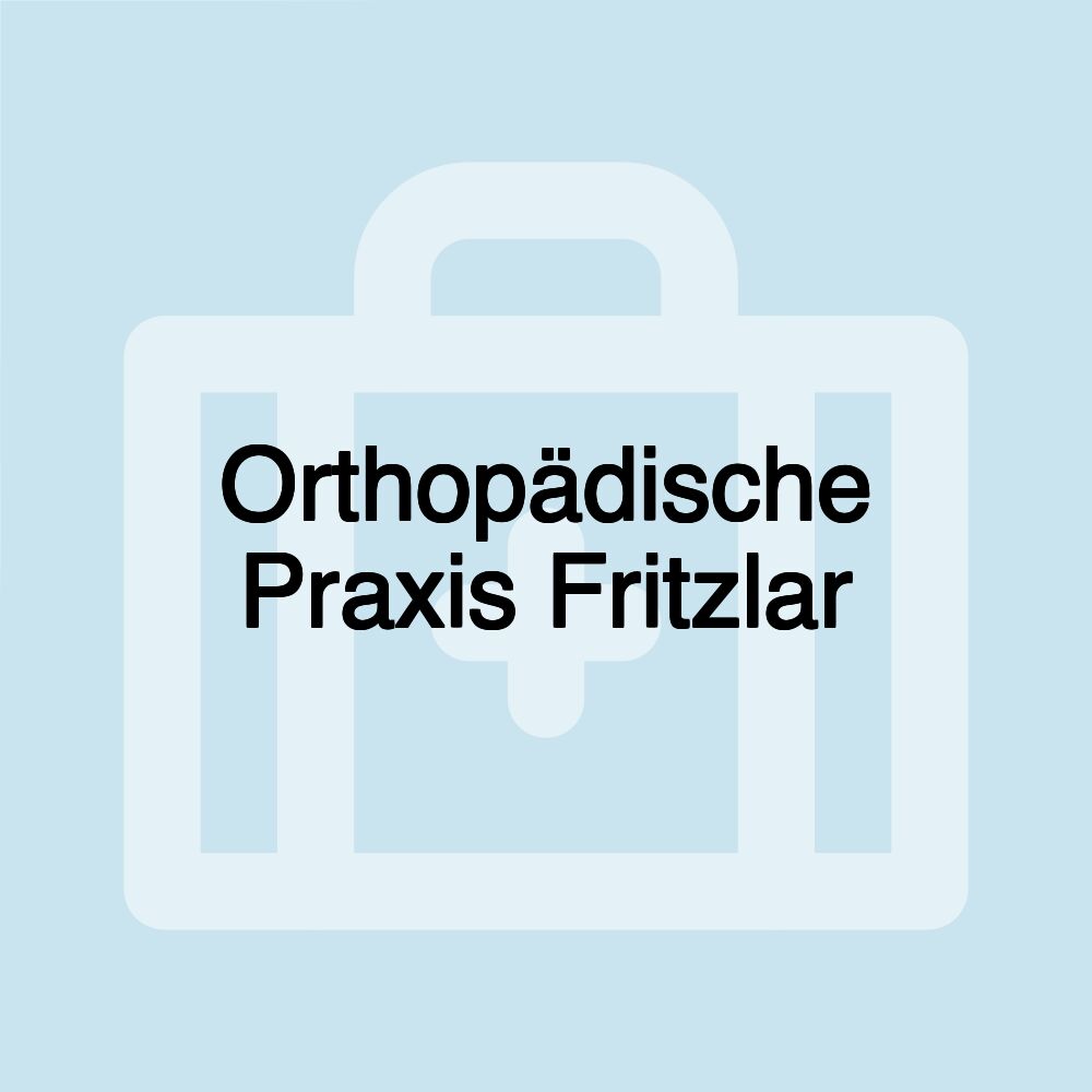 Orthopädische Praxis Fritzlar