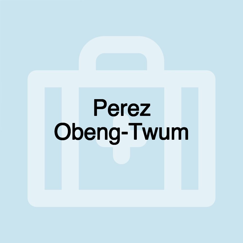 Perez Obeng-Twum