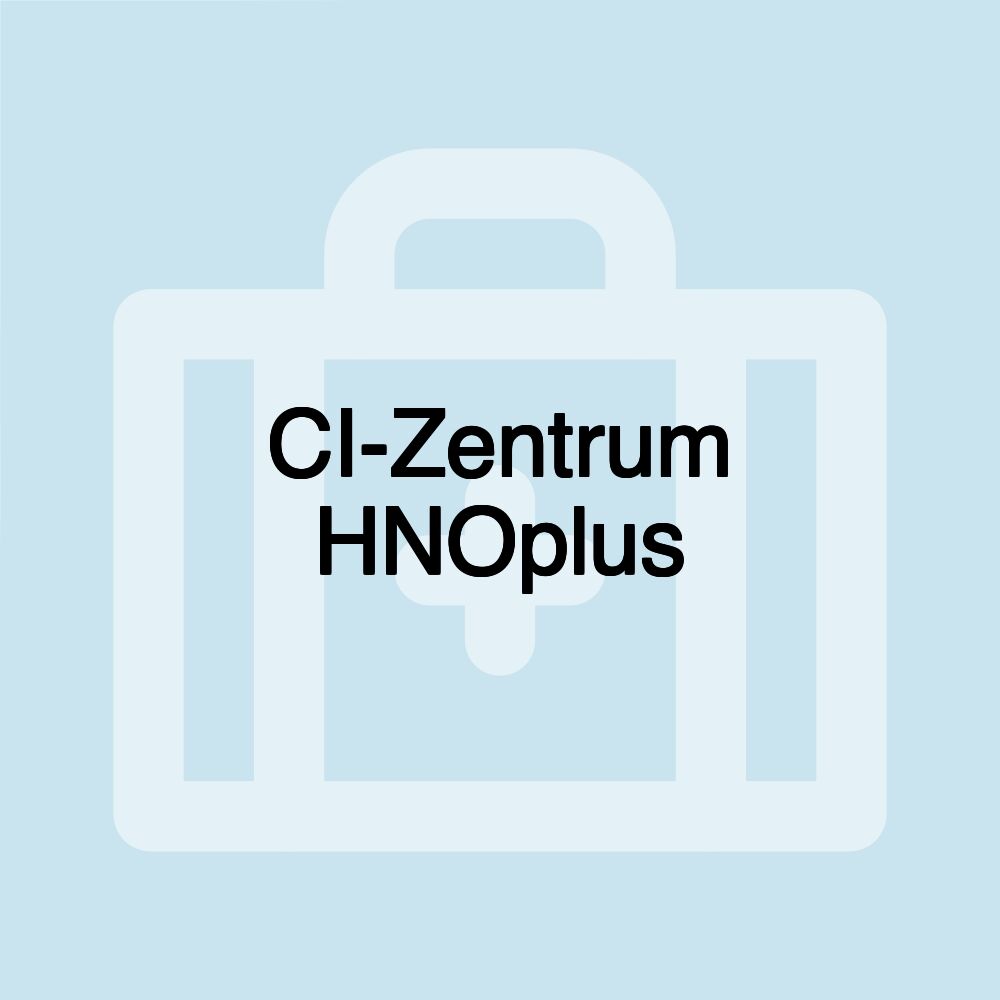 CI-Zentrum HNOplus