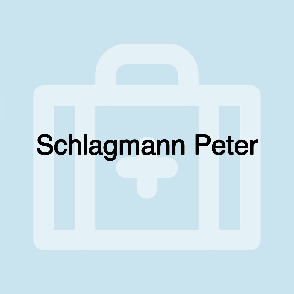 Schlagmann Peter