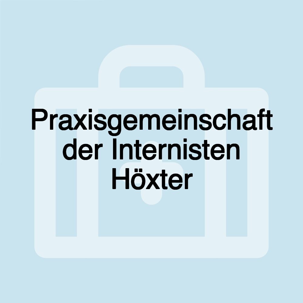 Praxisgemeinschaft der Internisten Höxter