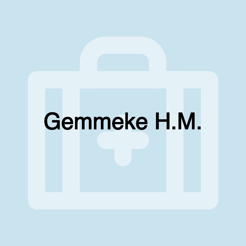 Gemmeke H.M.