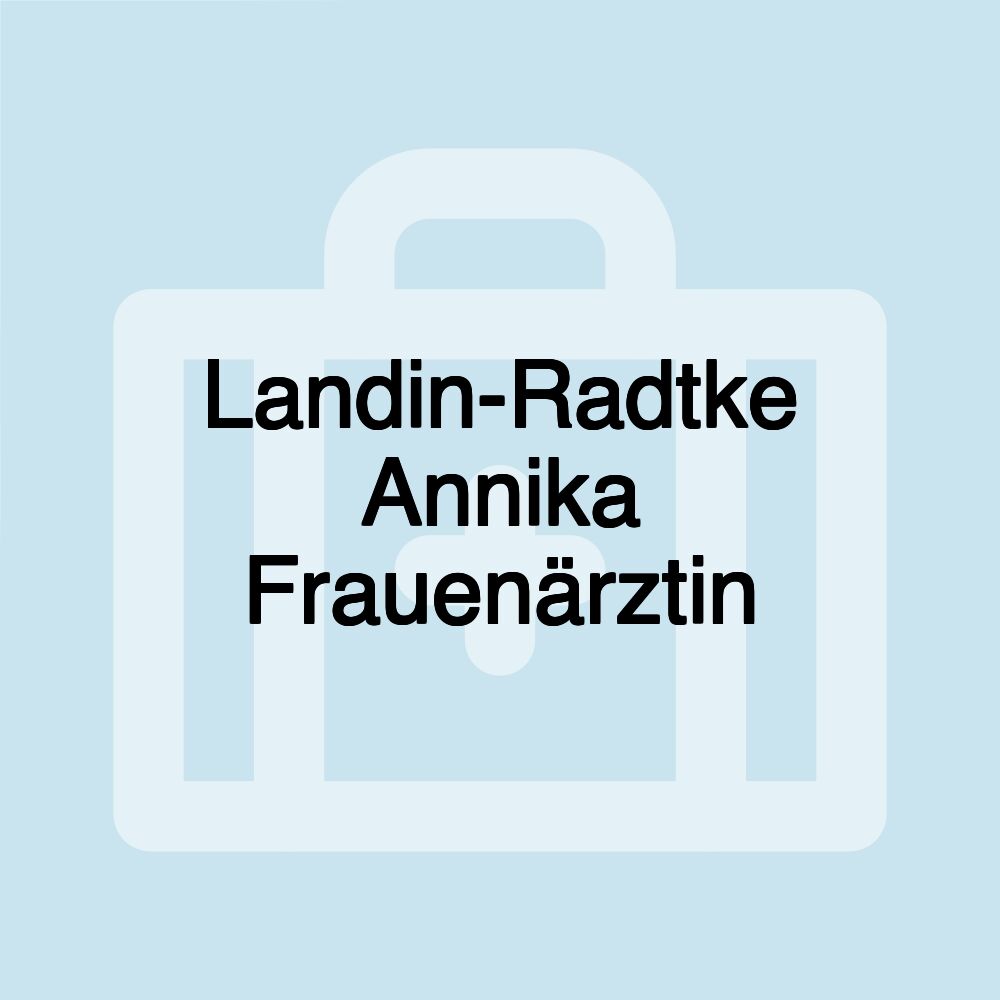 Landin-Radtke Annika Frauenärztin