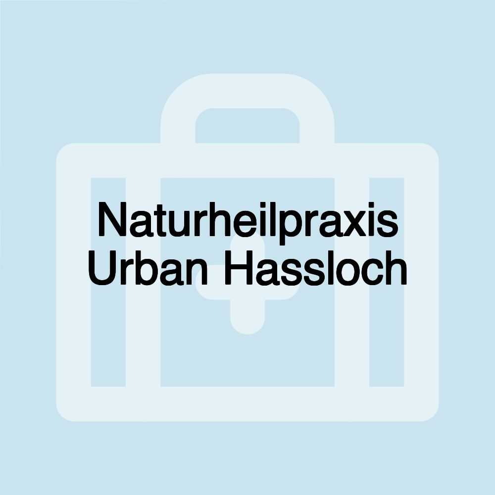 Naturheilpraxis Urban Hassloch