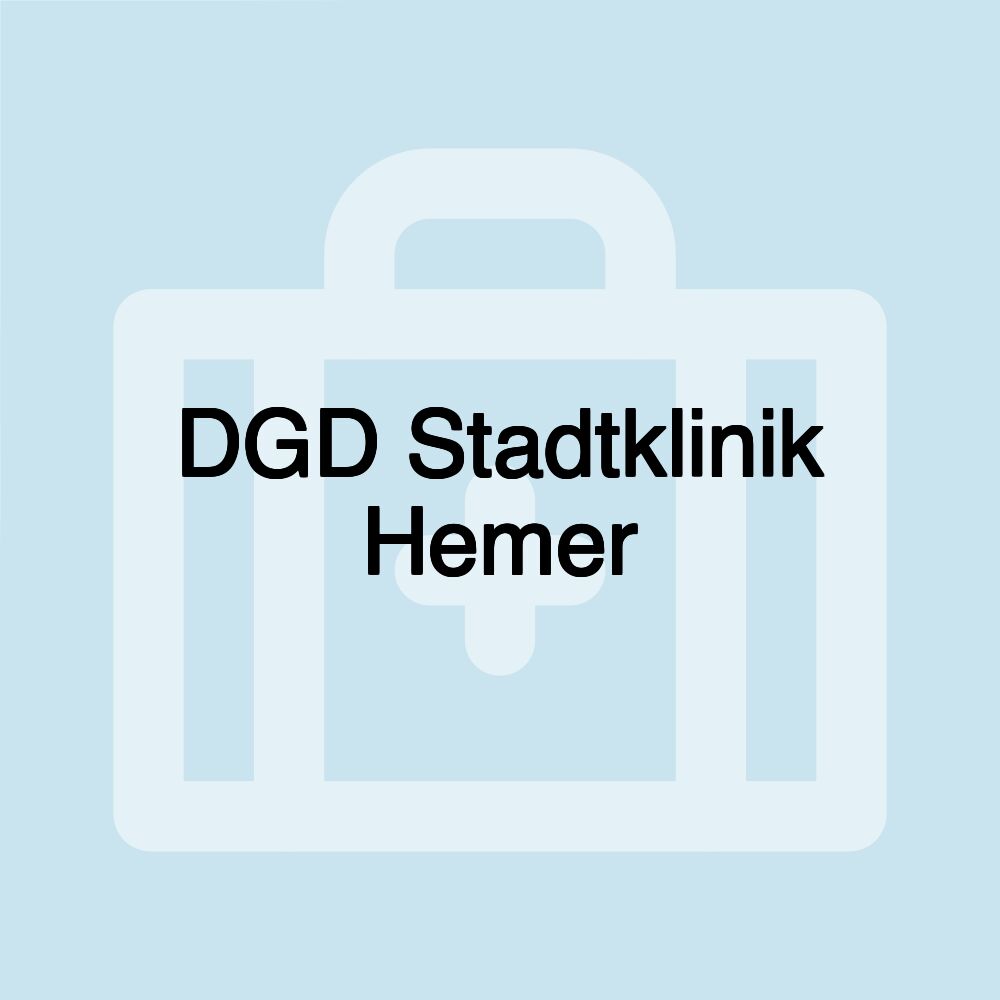 DGD Stadtklinik Hemer