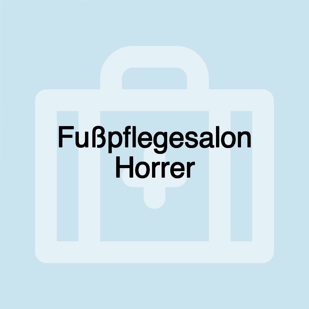 Fußpflegesalon Horrer