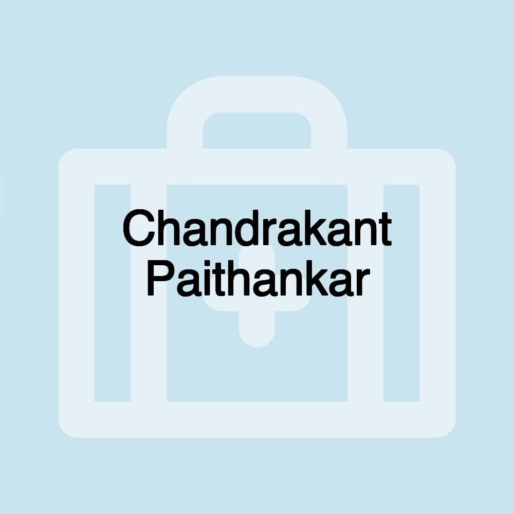 Chandrakant Paithankar