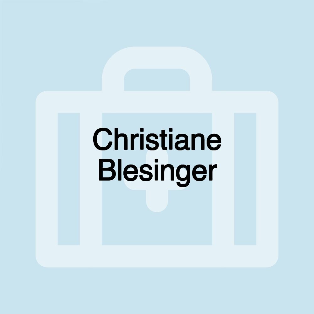 Christiane Blesinger