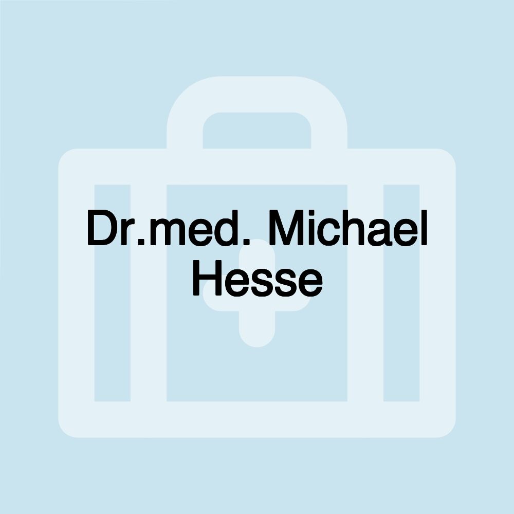 Dr.med. Michael Hesse