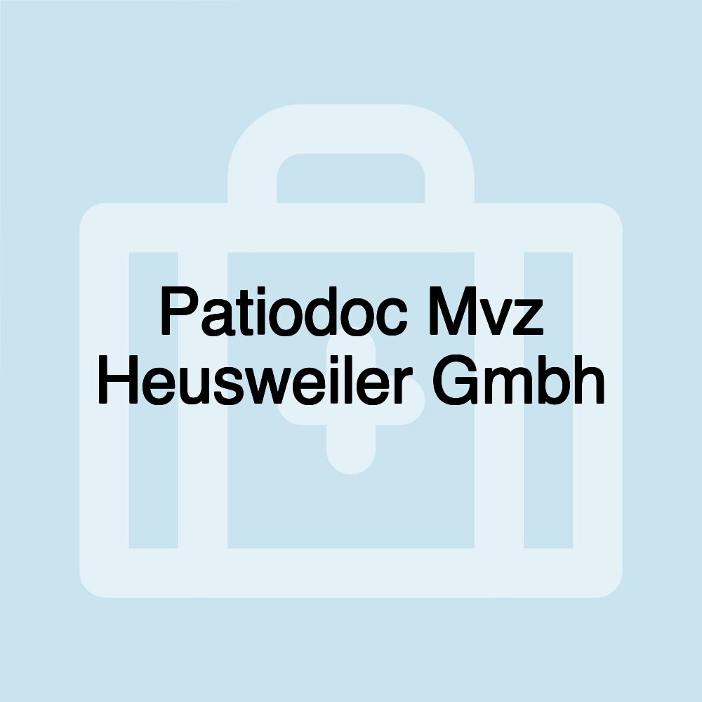 Patiodoc Mvz Heusweiler Gmbh