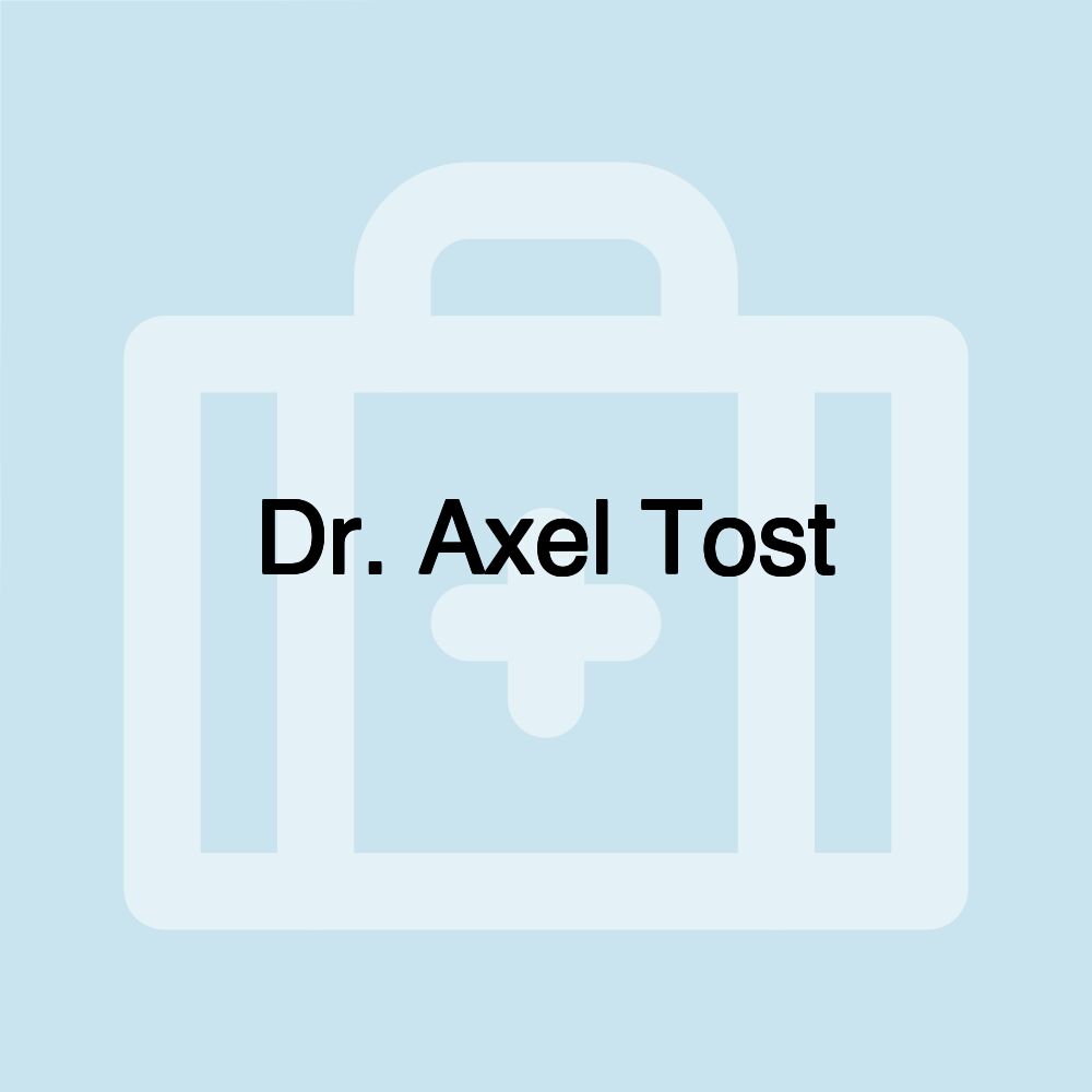 Dr. Axel Tost