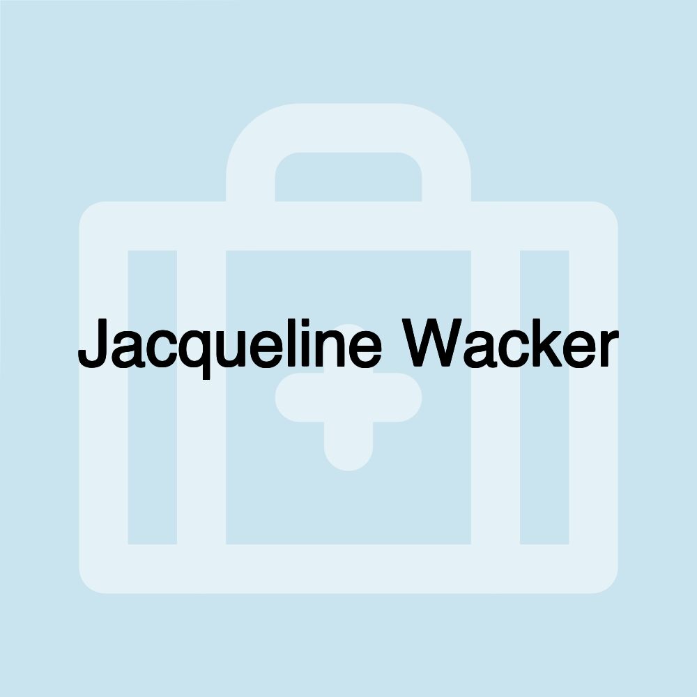 Jacqueline Wacker