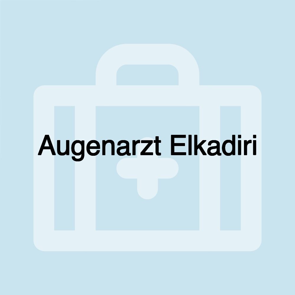 Augenarzt Elkadiri