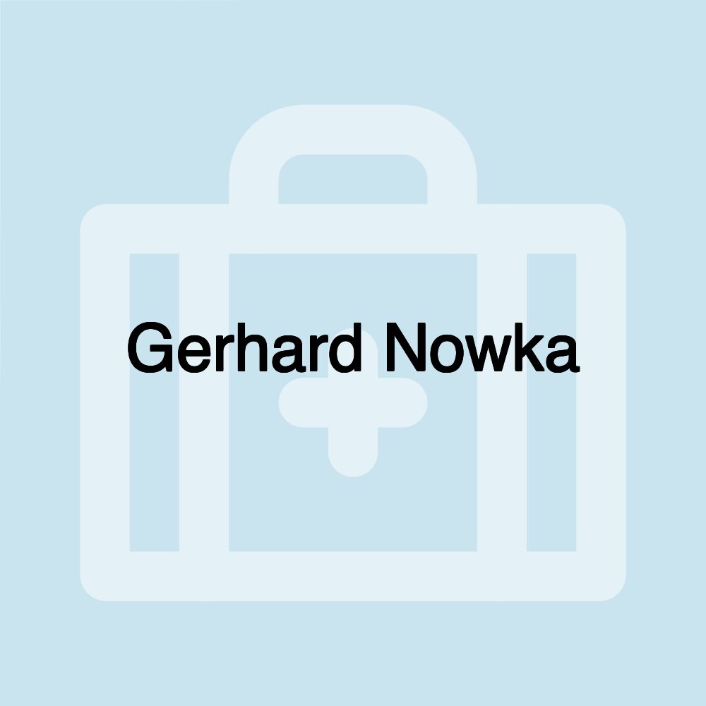 Gerhard Nowka