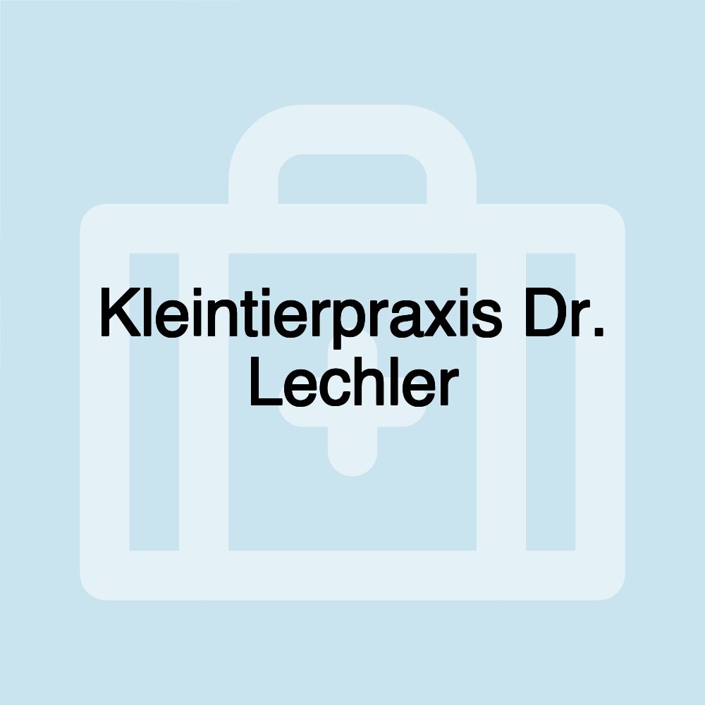 Kleintierpraxis Dr. Lechler