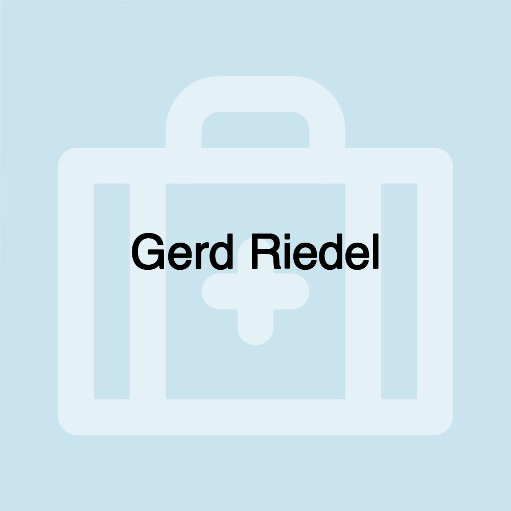 Gerd Riedel