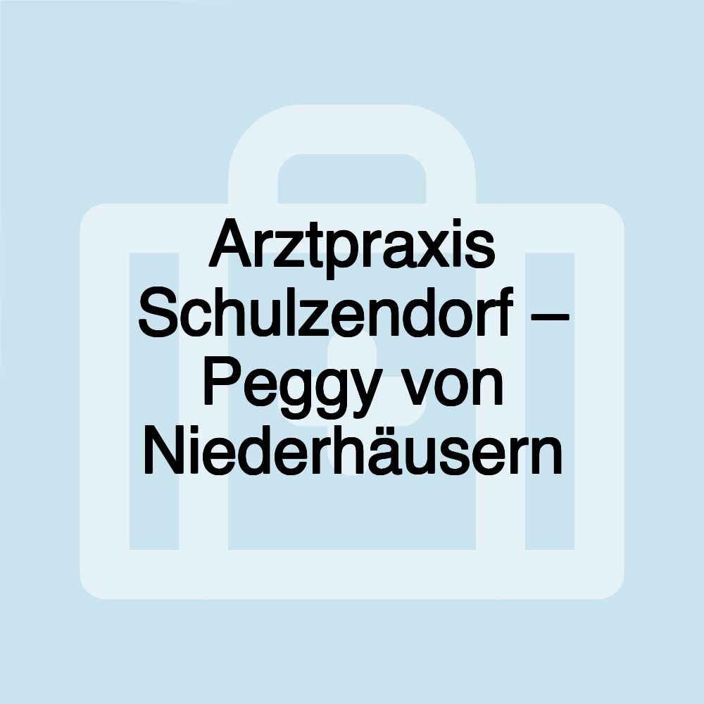 Arztpraxis Schulzendorf – Peggy von Niederhäusern