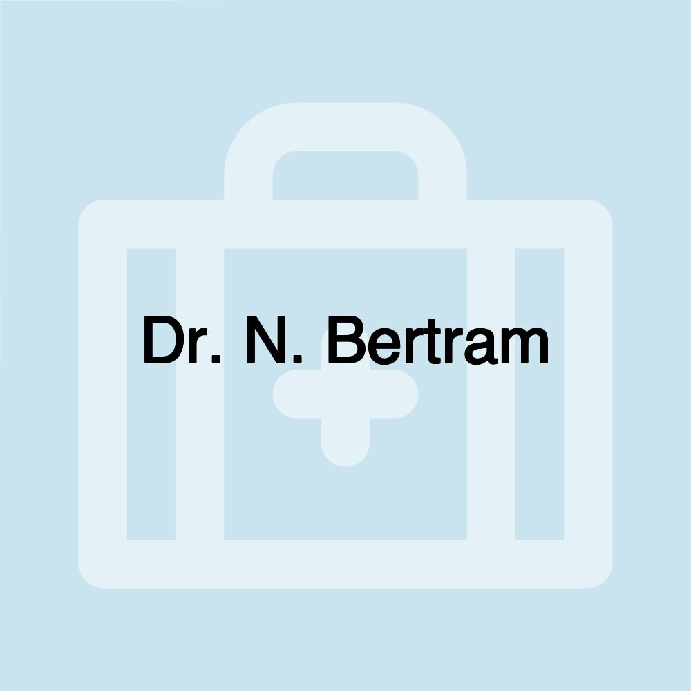 Dr. N. Bertram