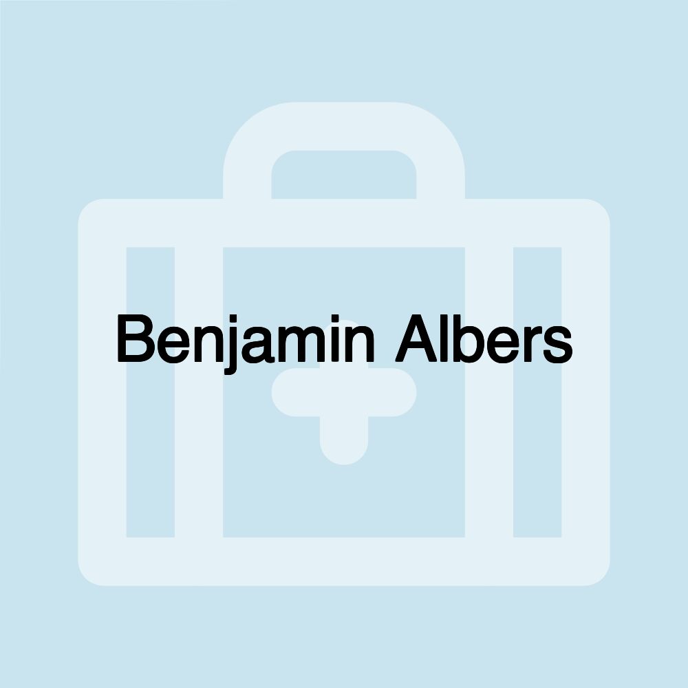 Benjamin Albers