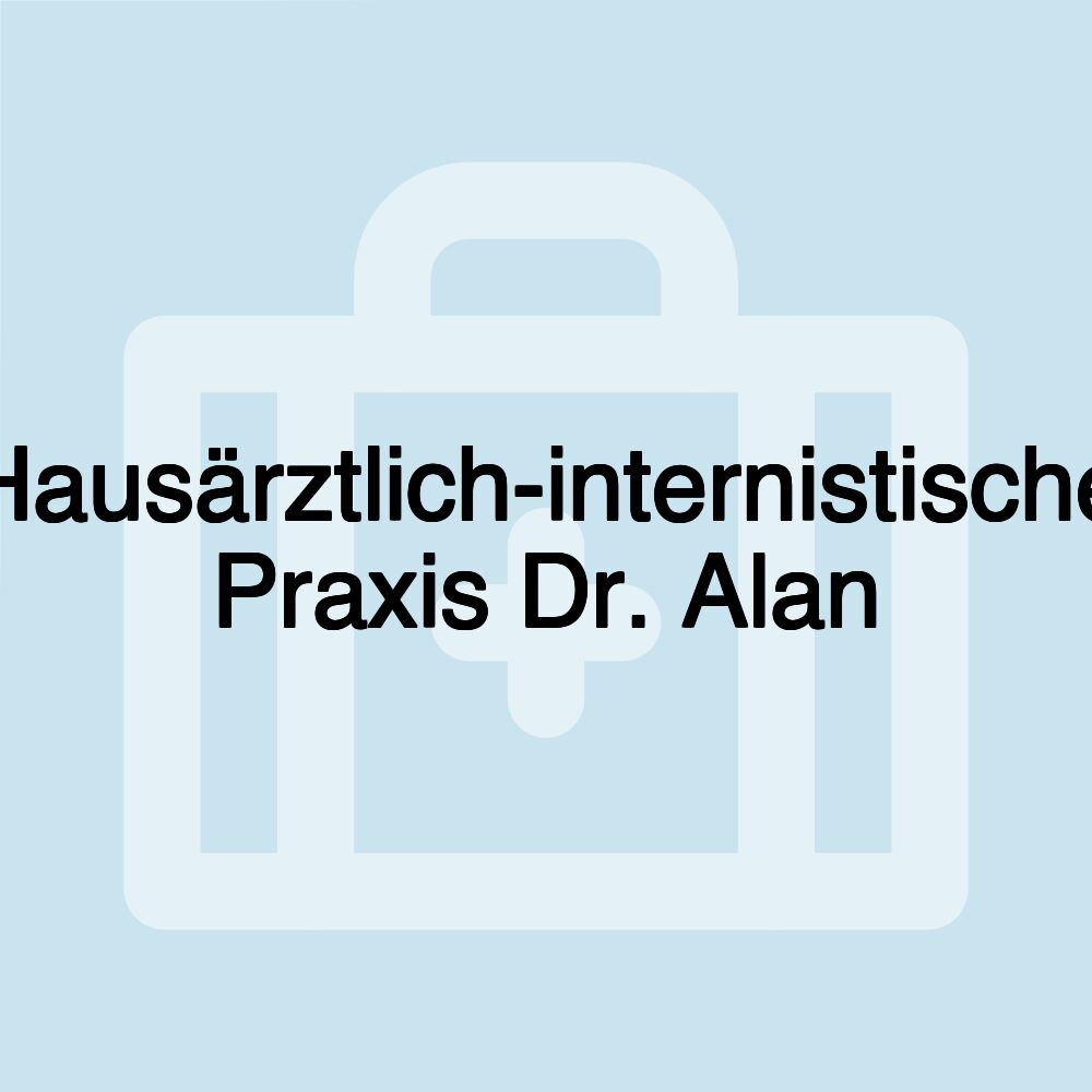 Hausärztlich-internistische Praxis Dr. Alan