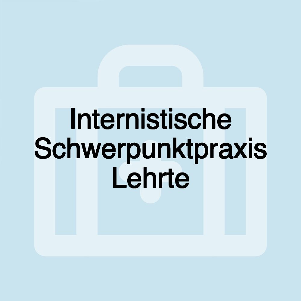 Internistische Schwerpunktpraxis Lehrte