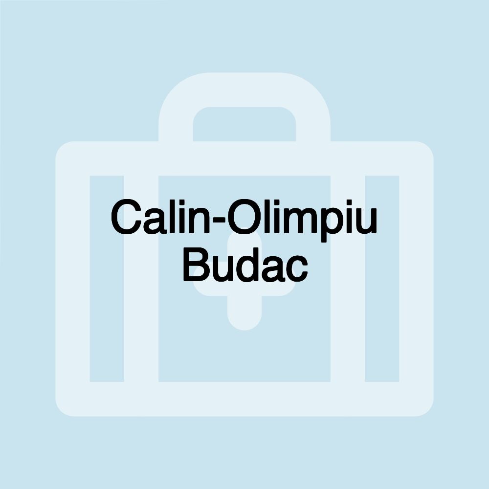 Calin-Olimpiu Budac