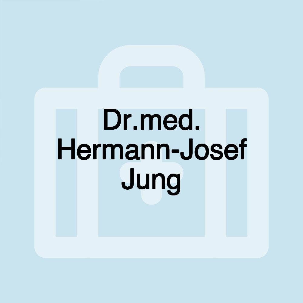 Dr.med. Hermann-Josef Jung