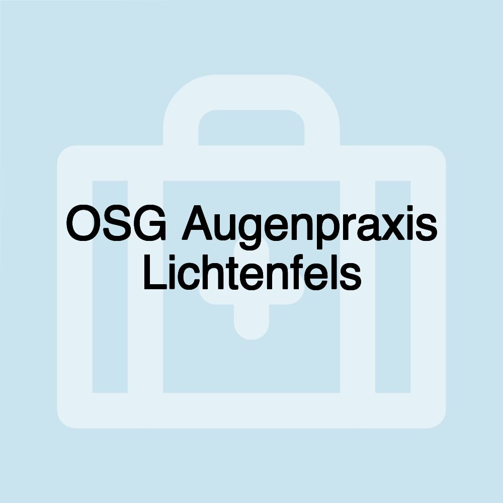 OSG Augenpraxis Lichtenfels