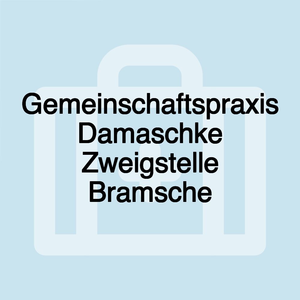 Gemeinschaftspraxis Damaschke Zweigstelle Bramsche