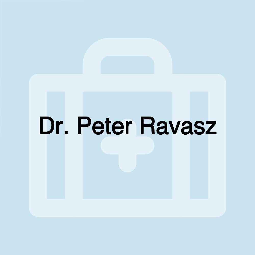 Dr. Peter Ravasz